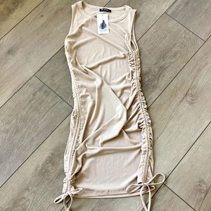 Tan dress